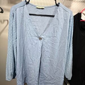 Light Blue Women's Blouse